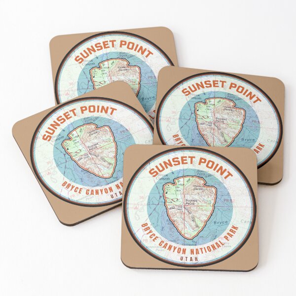 Item preview, Bryce Canyon Souvenir Map - Sunset Point designed and sold by Willz Designz.