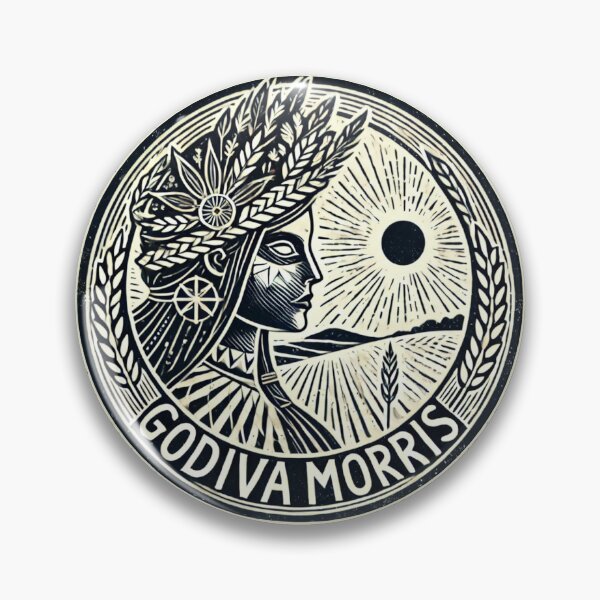 Item preview, Godiva Morris designed and sold by FolkFoundry.