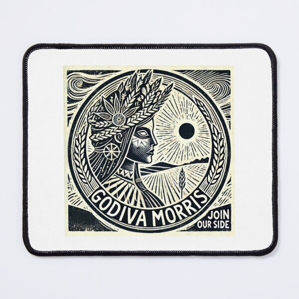Item preview, Godiva Morris designed and sold by FolkFoundry.