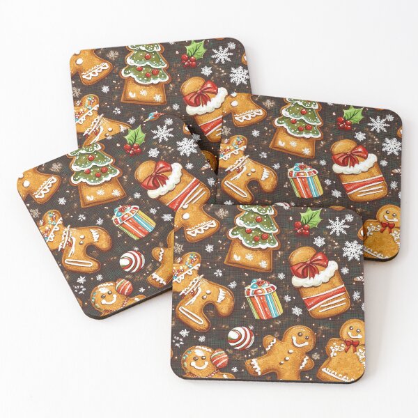 Item preview, Cozy Christmas Gingerbread and Winter Accents designed and sold by Piotrek0001.
