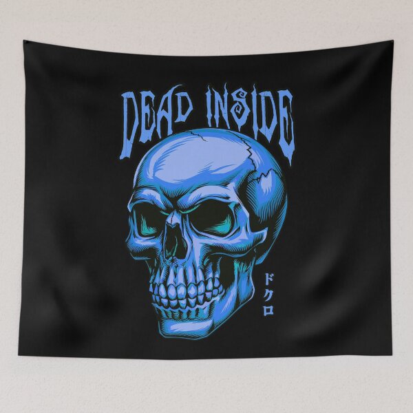 Item preview, Dead Inside Dokuro Skull designed and sold by deathanarchy.