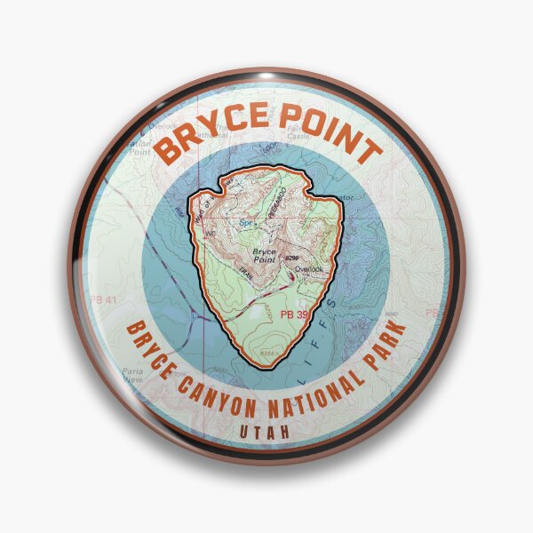 Item preview, Bryce Canyon Souvenir Map - Bryce Point designed and sold by Willz Designz.