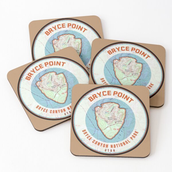 Item preview, Bryce Canyon Souvenir Map - Bryce Point designed and sold by Willz Designz.