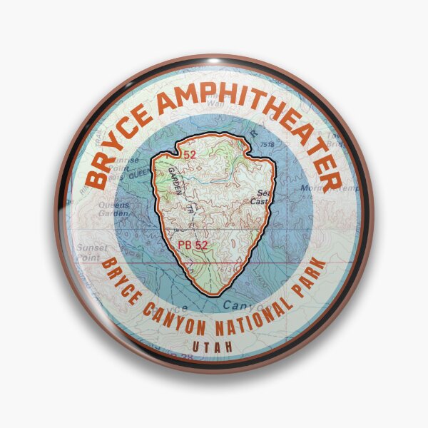 Item preview, Bryce Canyon Souvenir Map - Bryce Amphitheater designed and sold by Willz Designz.