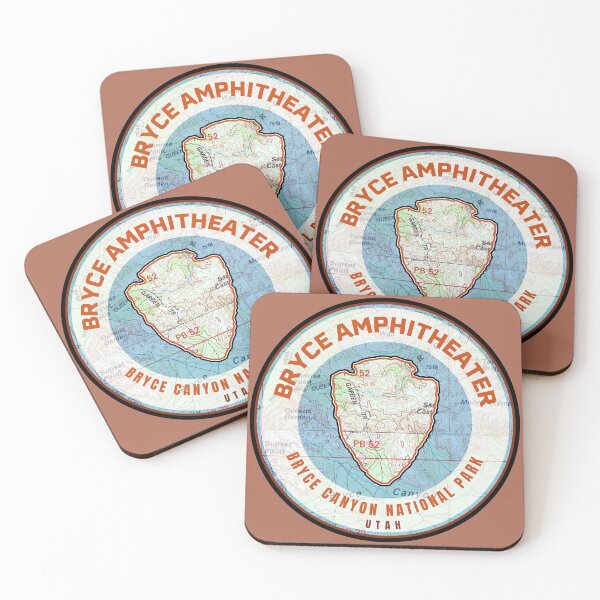 Item preview, Bryce Canyon Souvenir Map - Bryce Amphitheater designed and sold by Willz Designz.