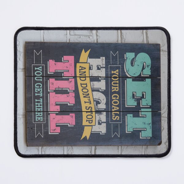 Item preview, Set Your Goals High And Don't Stop Till You Get There designed and sold by Revulet.
