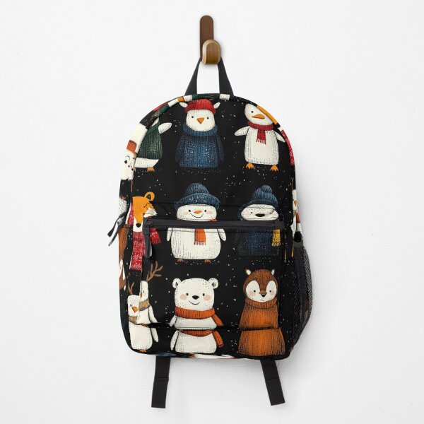 Item preview, Winter Wonderland with Charming Animal Characters designed and sold by Piotrek0001.