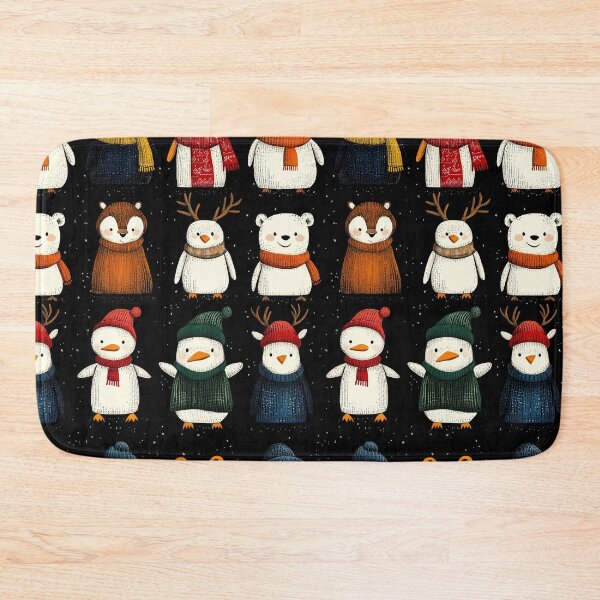 Item preview, Winter Wonderland with Charming Animal Characters designed and sold by Piotrek0001.
