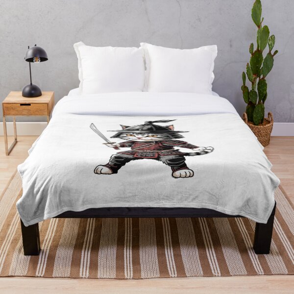 Item preview, Cute Samurai Cat designed and sold by CuteopiaGallery.