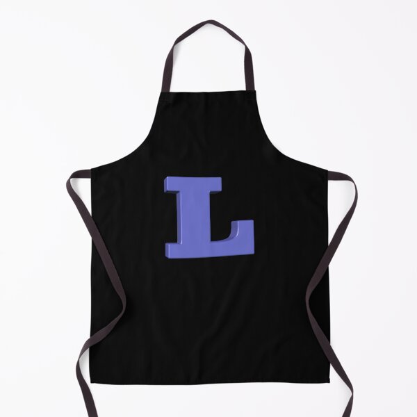 Item preview, The Letter L Dimensional Lavender on Black designed and sold by Art in My Loft.