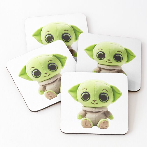 Item preview, Cute Green Baby Alien Plushie Design designed and sold by CuteopiaGallery.