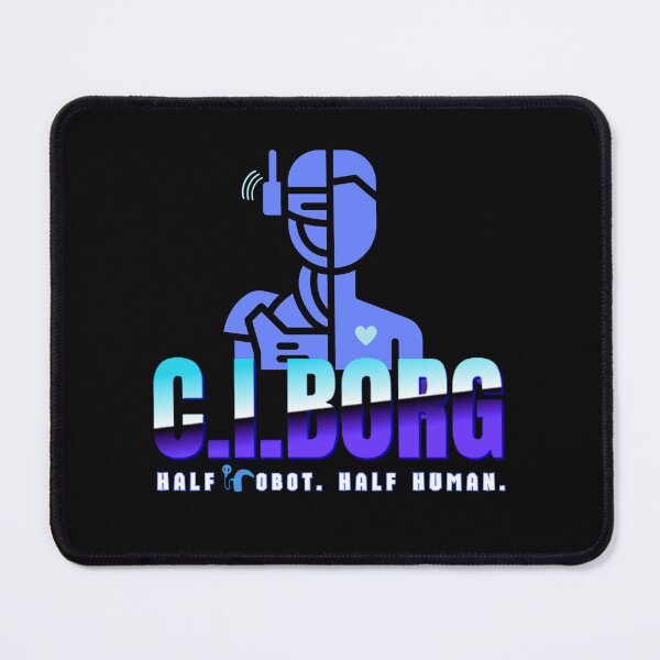 Item preview, C.I.BORG | Half Robot. Half Human | Cochlear Implant designed and sold by SoundStyleShop.
