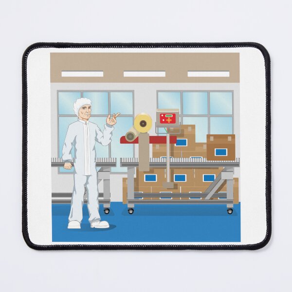 Item preview, Illustration of an internal factory environment, production line designed and sold by LucianoCosmo.