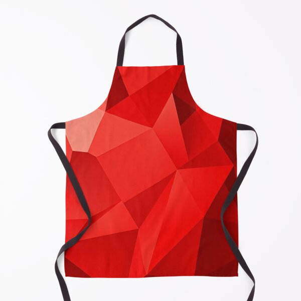 Item preview, Red polygonal pattern designed and sold by Cartoon Basketball.