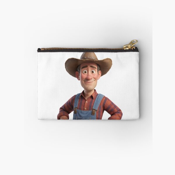 Item preview, 3d Animated Farmer designed and sold by CuteopiaGallery.