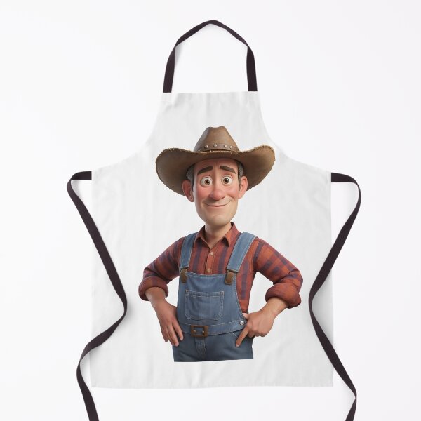 Item preview, 3d Animated Farmer designed and sold by CuteopiaGallery.