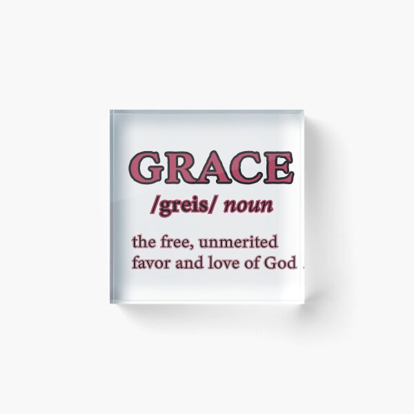 Item preview, Grace The Favor And Love Of God designed and sold by CraftyBloom.