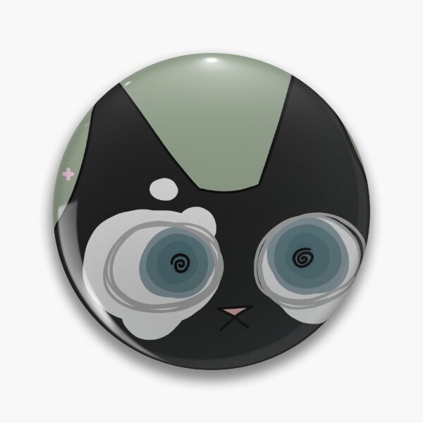 Item preview, Black and White cat design (Blue Eyes) designed and sold by si1verline.