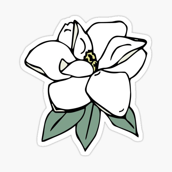 Magnolia  Sticker