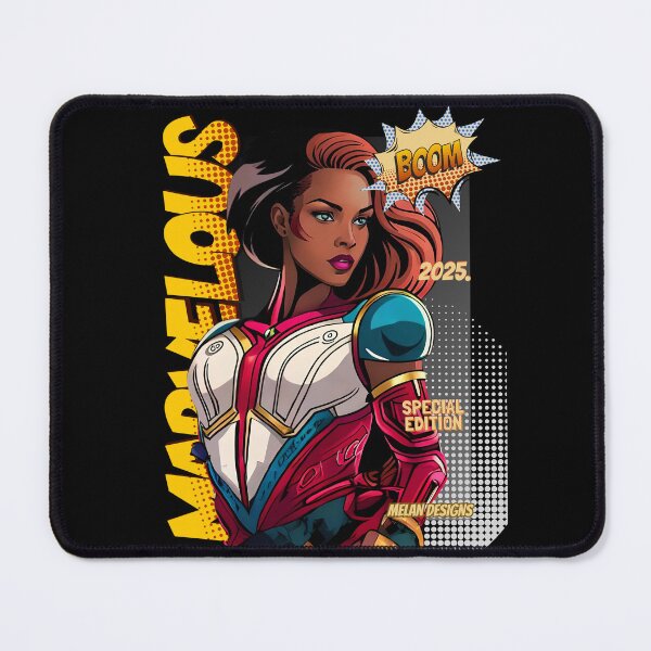 Item preview, Bionic Suit Superhero Marvelous 2025 Comic Book Girl designed and sold by Melan Designs.