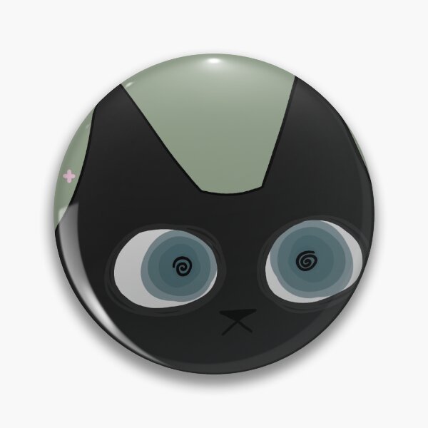 Item preview, Black cat design (Blue eyes) designed and sold by si1verline.