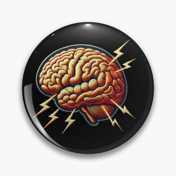 Item preview, Brainstorm - Spark Your Creativity - Lightning Brain designed and sold by SamSupershirt.