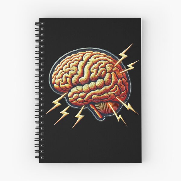 Item preview, Brainstorm - Spark Your Creativity - Lightning Brain designed and sold by SamSupershirt.