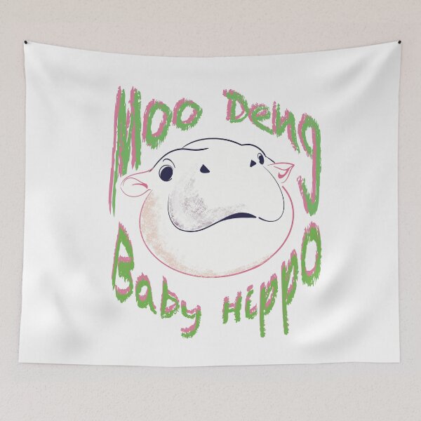 Item preview, Baby Hippopotamus is the Moo-Deng  designed and sold by PllaB.