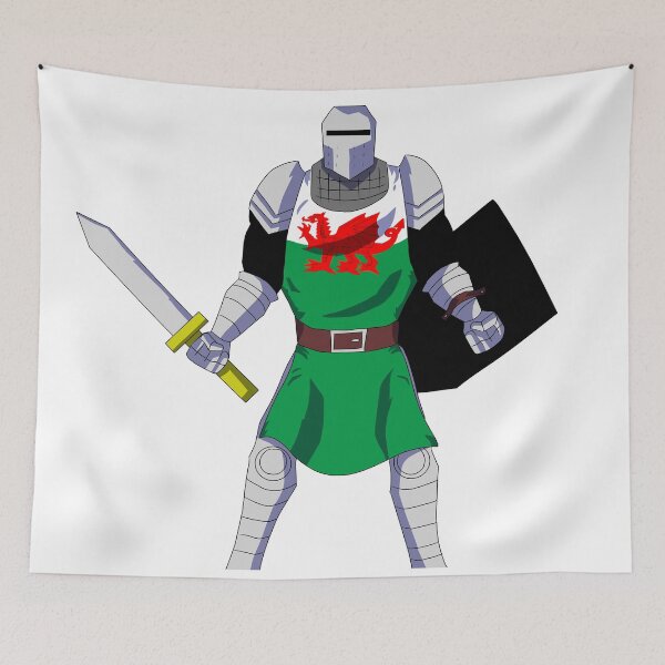 Item preview, Knight of Wales - St David's Day designed and sold by RedEyeWolf.
