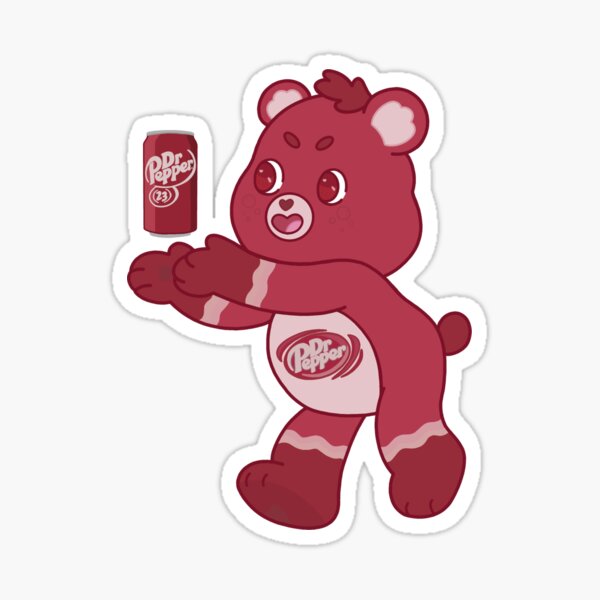 Vista previa del artículo con la obra «Osito Dr. Pepper», diseñado y vendido por ArtofDiscord.