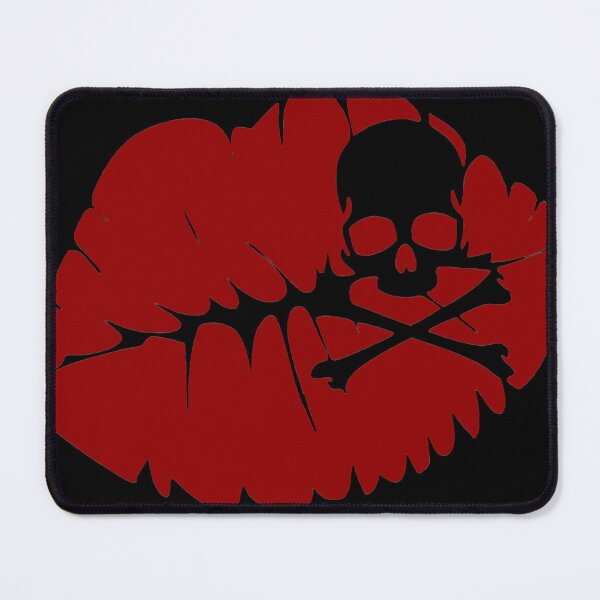 Item preview, DANGEROUS KISS Bold Edgy Rebellious Gothic Seductive designed and sold by RoadTripWear.