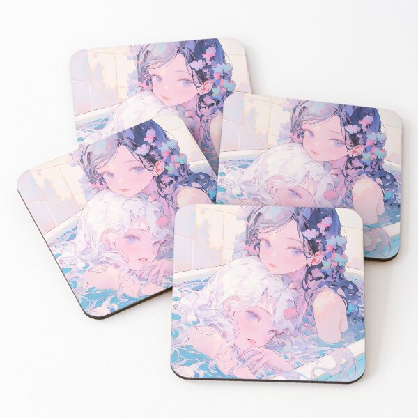 Item preview, Anime girls cute designed and sold by iWallGlow.