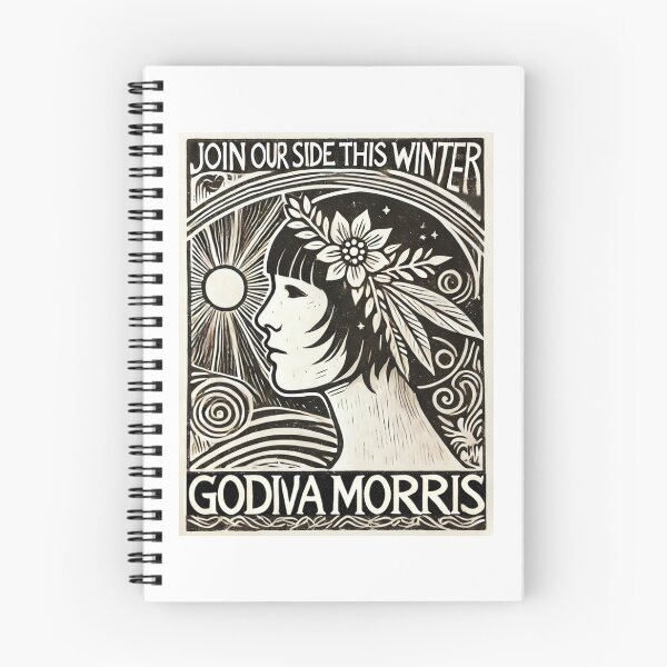 Item preview, Godiva Morris designed and sold by FolkFoundry.