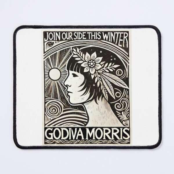 Item preview, Godiva Morris designed and sold by FolkFoundry.