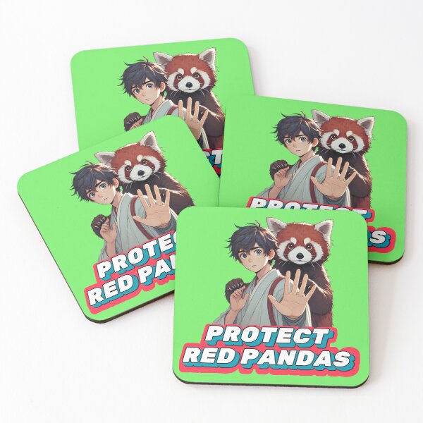 Item preview, Protect Red Pandas designed and sold by figandroseco.