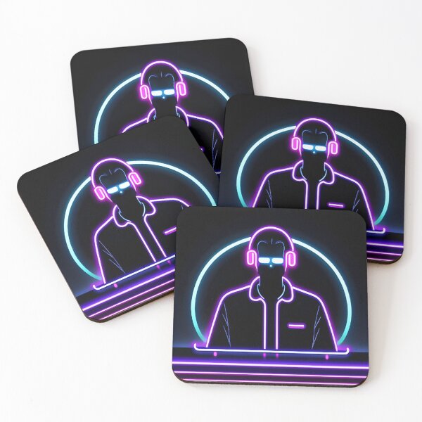 Item preview, Neon DJ designed and sold by DesignByPotatos.