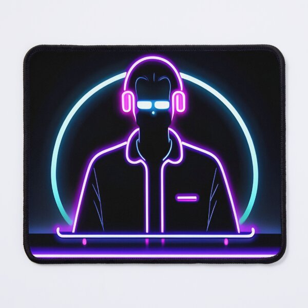 Item preview, Neon DJ designed and sold by DesignByPotatos.