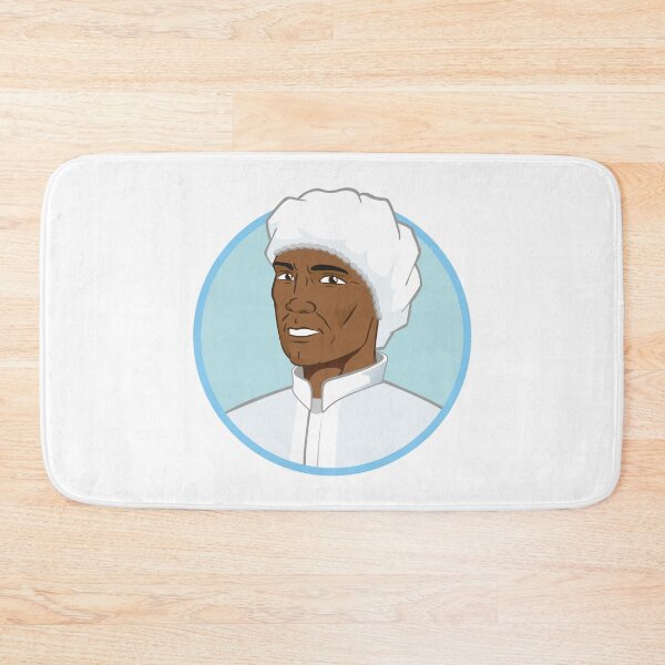 Item preview, Afro descendant male mascot, safety equipment against contamination designed and sold by LucianoCosmo.