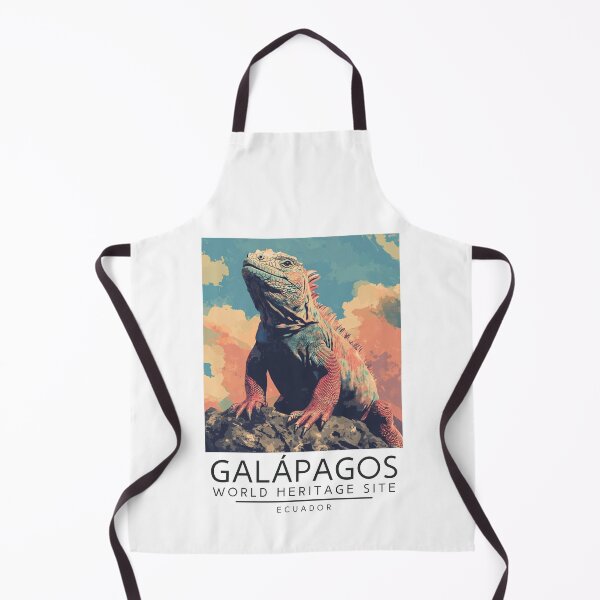 Item preview, A Vintage Travel Poster of Galápagos Islands - Ecuador  designed and sold by GoodOldVintage.