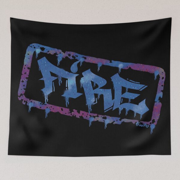 Item preview, FIRE (Blazing Blue Edition) designed and sold by Inx Artworks.