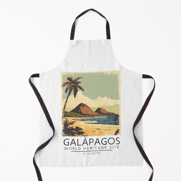 Item preview, A Vintage Travel Poster of Galápagos Islands - Ecuador  designed and sold by GoodOldVintage.