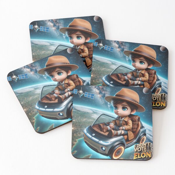 Item preview, "I Didn't Vote for Elon - Cosmic Road Trip" designed and sold by MySheetMusicArt.