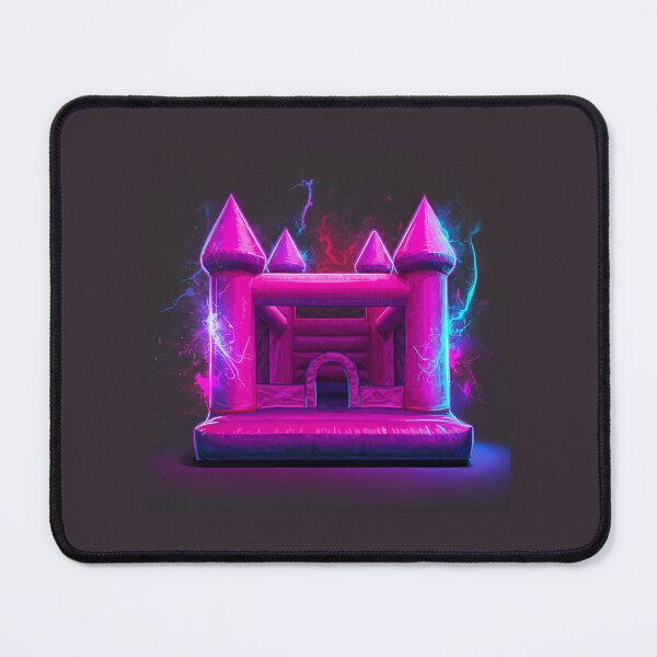 Item preview, Bounce House Electric pink designed and sold by rubenarocho.