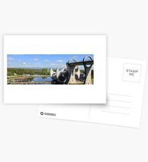 Falkirk Wheel Banner Postcards