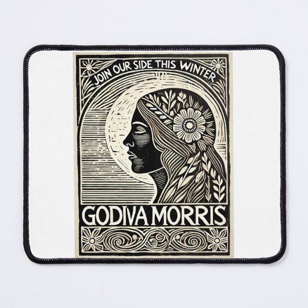 Item preview, Godiva Morris designed and sold by FolkFoundry.