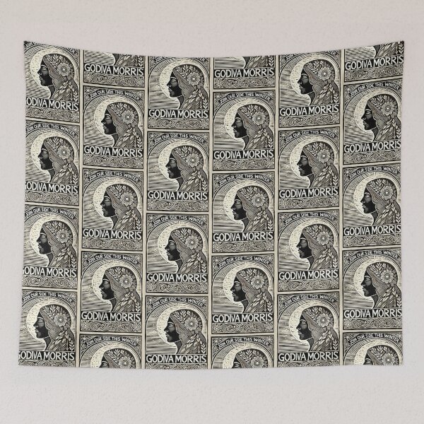 Item preview, Godiva Morris designed and sold by FolkFoundry.