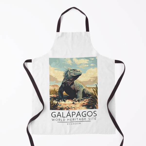 Item preview, A Vintage Travel Poster of Galápagos Islands - Ecuador  designed and sold by GoodOldVintage.