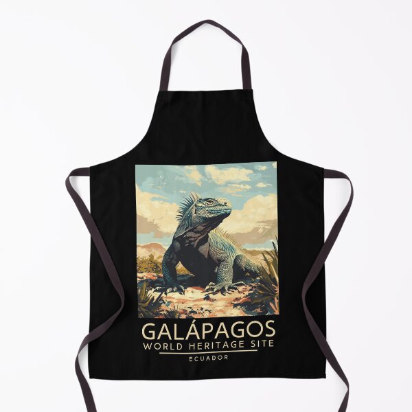 Item preview, A Vintage Travel Poster of Galápagos Islands - Ecuador  designed and sold by GoodOldVintage.