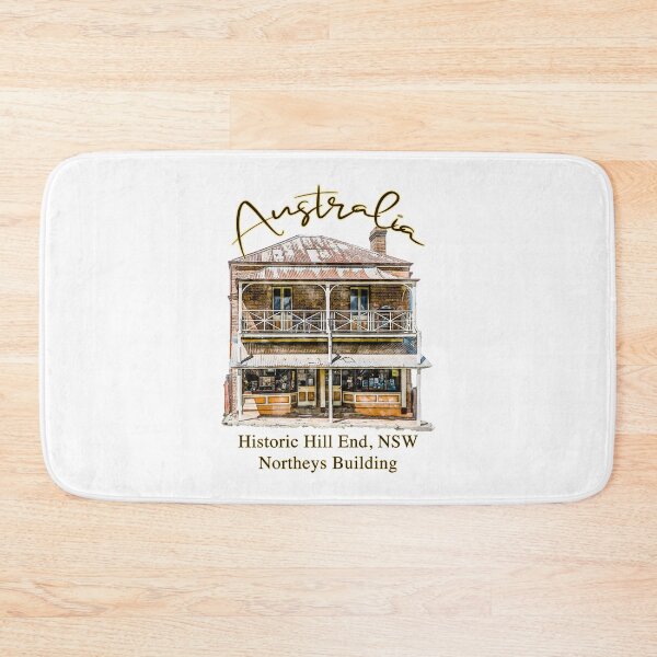 Item preview, Historic Hill End, NSW - Northeys Building Artwork designed and sold by Michael van der Hoorn.