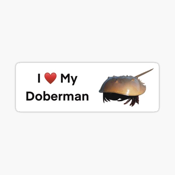 Item preview, Horseshoe Crab Bumper Sticker designed and sold by WitchyPineapple.